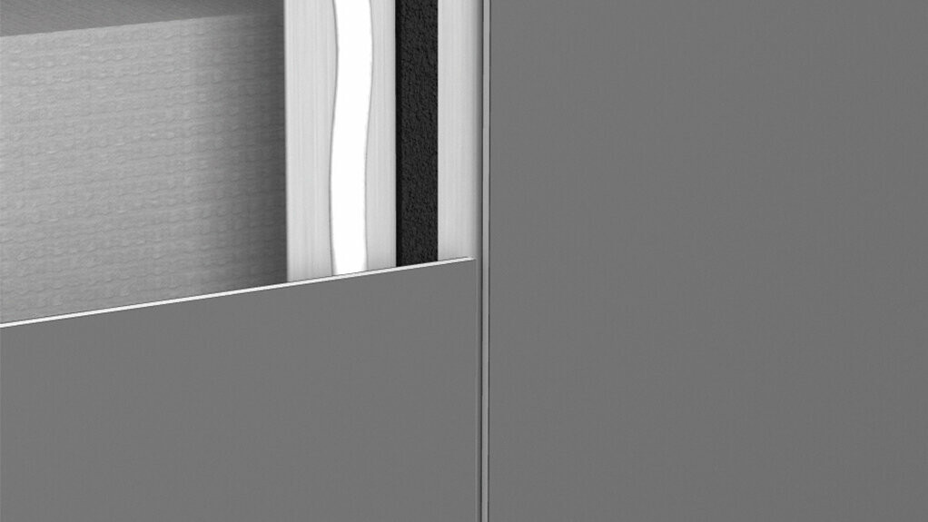 Installation options of PREFABOND aluminium composite panels - gluing