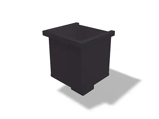 PREFA leader head for the PREFA square downpipe