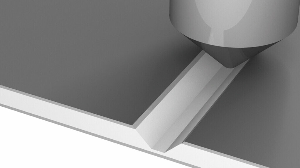Machining option of PREFABOND aluminium composite panels - V-groove cutting