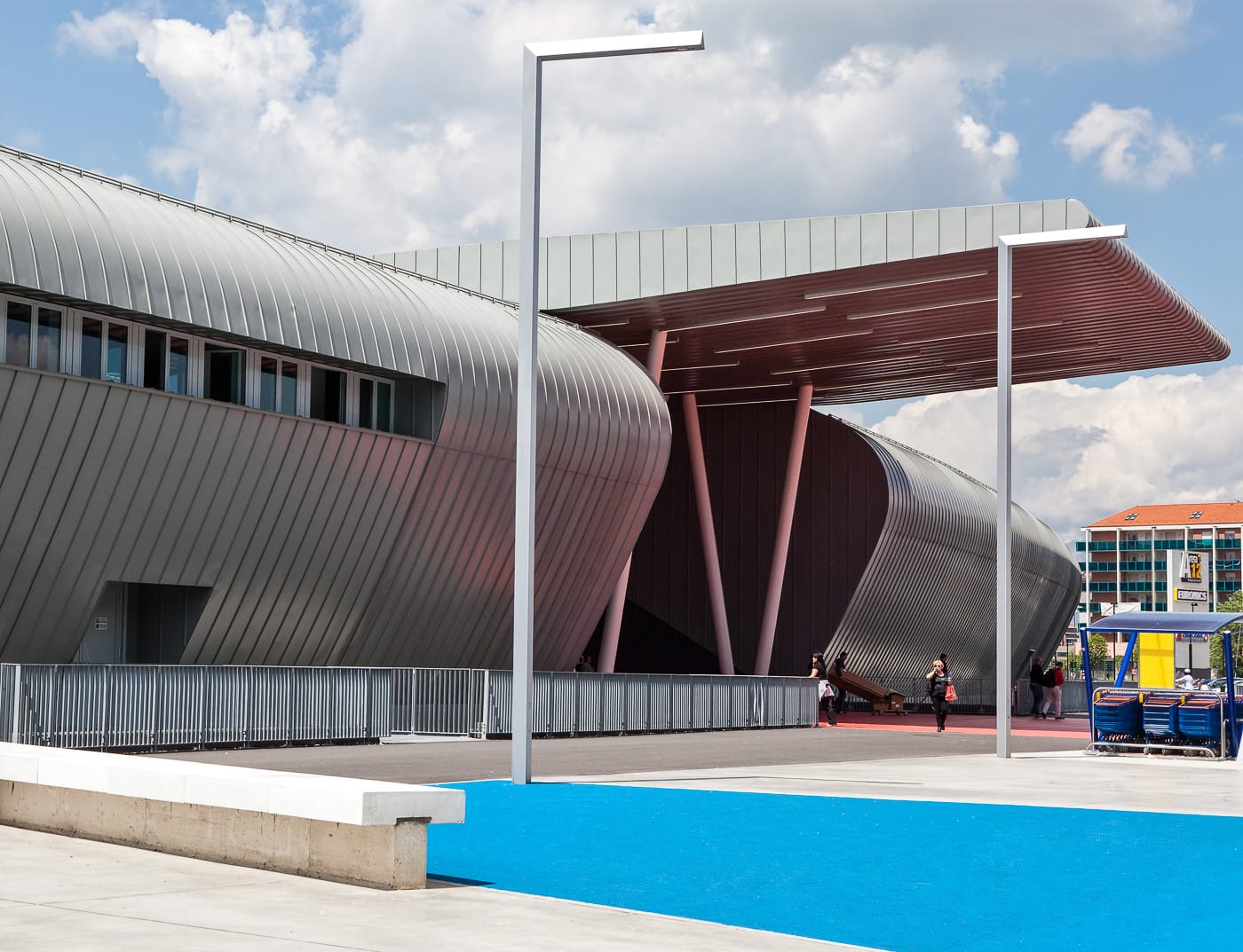 Reference buildings PREFA Roof systems Falzonal® zinc grey